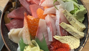 Phenomenal Chirashi I had the other night