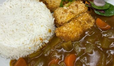 Tofu katsu curry ❤️