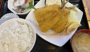 Aji Furai (Horse Mackerel Fish) from Izakaya in Shinjuku