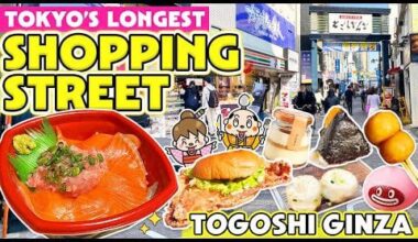 Tokyo Street Food Tour in Togoshi Ginza / Japan
