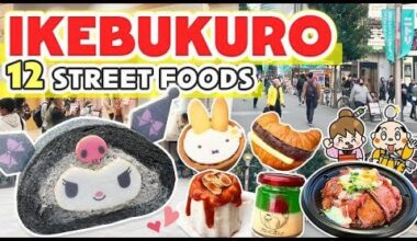 Ikebukuro Japan / Tokyo Street Food Tour