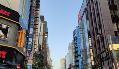 Shinjuku without cars