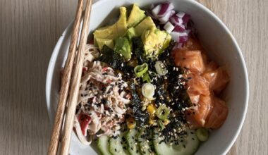 California poke bowls