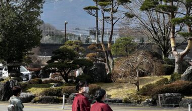 Mount Fuji on a clear day April 1st