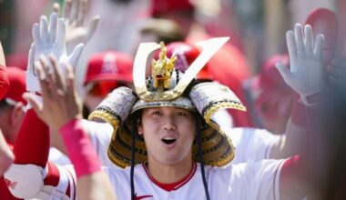 Ohtani homers off Kikuchi but Angels lose to Blue Jays