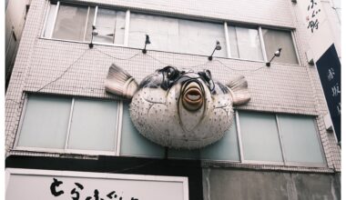 Fugu shop near Akasaka