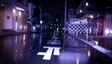 Rainy night