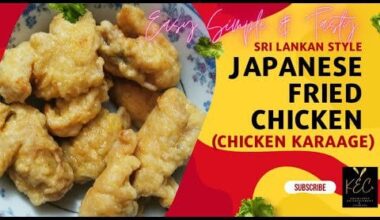 How to Make Crispy Japanese Fried Chicken (Chicken Karaage)