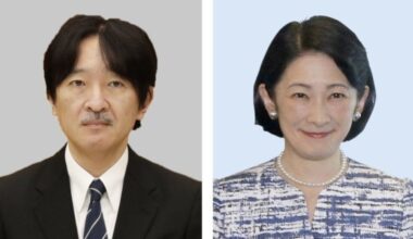 Japan's crown prince, princess to attend British king's coronation