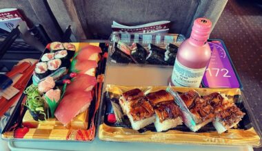 To go sushi on the Shinkansen