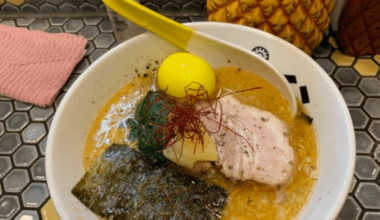 🍍Pineapple flavored ramen from machida in Tokyo