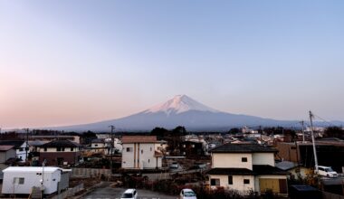 Mount Fuji at Sunrise