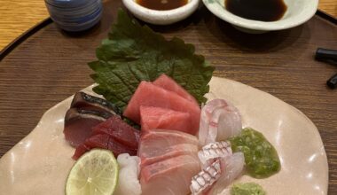 Michelin star sashimi in Portugal 🇵🇹