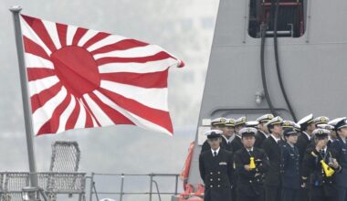 MSDF ship to fly rising sun flag at naval drill in South Korea