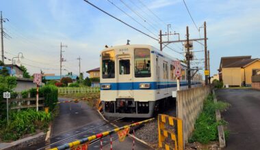 Tobu Ogose Line at Dusk [OC]