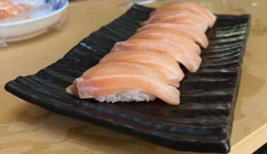 Sakura Masu, wild cherry salmon from Hokkaido