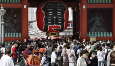 April foreign entries to Japan at 1.9 million, 66% of pre-pandemic level