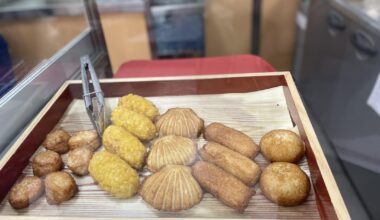 Delicious street foods from Hokkaido fair in Chiba