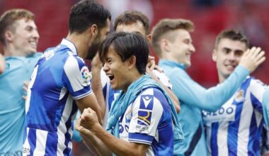 Kubo celebrates as Sociedad secure 1st CL berth in decade