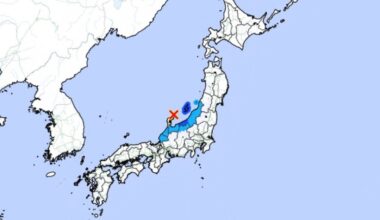 Central Japan hit by M5.0 quake following powerful temblor last week