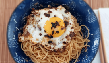 Butter miso noodle