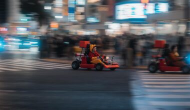 I hope there are no banana peels on the streets of Shibuya