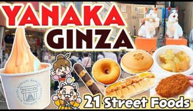 Yanaka Ginza Tokyo Street Food Tour / Japan