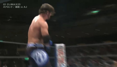 AJ Styles vs Hiroshi Tanahashi G1 Climax 25 Highlights