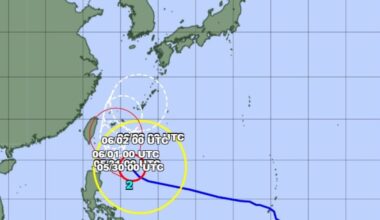 Powerful typhoon to approach Japan's Okinawa Pref. later this week