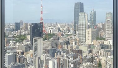 Tokyo tower ft. Fuji-san