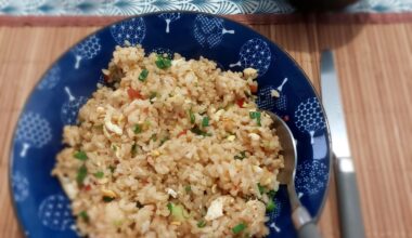 Homemade fried rice