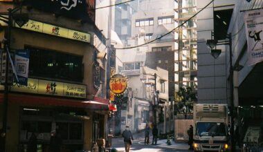 A street in Shibuya [OC]