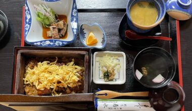 Unagi no seiromushi set at KIKOSUI, Yanagawa