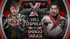Shingo Takagi goes face-to-face with Will Ospreay at the Copper Box Arena, Saturday August 26th (day prior to AEW All In). Safe to assume Shingo is likely to be at Wembley?