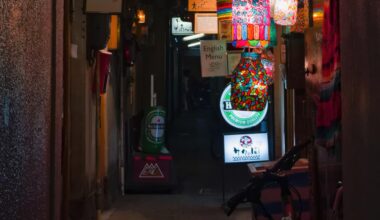 Fun alley in Ponto-cho, Kyoto