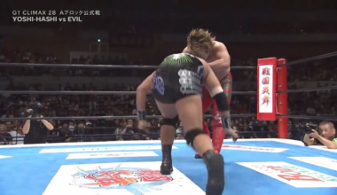 New Japan boys don't botch often, but when they do, it's glorious