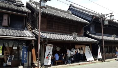 Old houses in Kawagoe