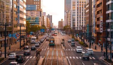 Rijo-dori Avenue, Hiroshima.