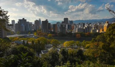 View of Hiroshima from Hijiyama Park