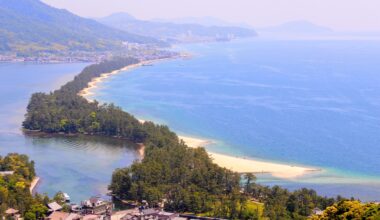 Amanohashidate, one of the Three Views of Japan, four years ago today (Kyoto-fu)