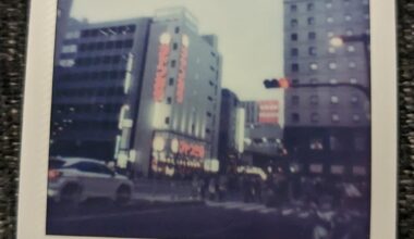 A few Polaroid Go shots from hopping around Tokyo to Kagoshima and back - March '23