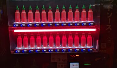 Sriracha vending machine