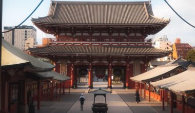 Sensoji in Asakusa