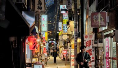 Backstreets of Tokyo