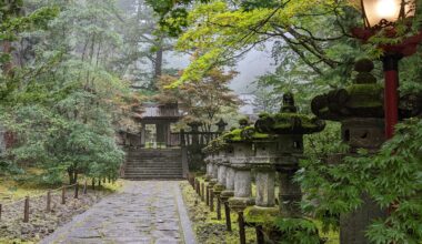 Foggy day in Nikko