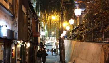 Shibuya alleyways