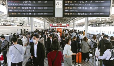 Eased COVID measures boosting travel during Japan's Golden Week