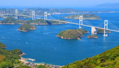 The view from Kirosan Observatory, two years ago today (Ehime-ken)