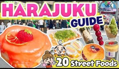Harajuku Tokyo Street Food Tour / Japan