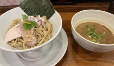 Tsukemen from Shiro in Yokosuka